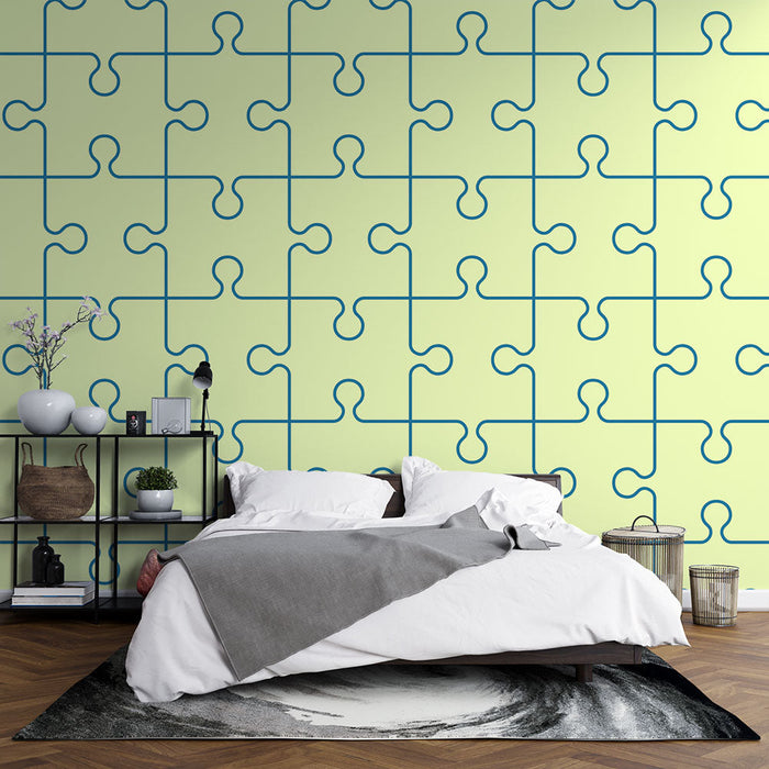Tapeta puzzle | Igriva in sodoben dizajn
