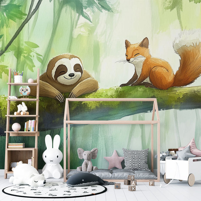 Tapeta kouzelný les | Lesní zasnění