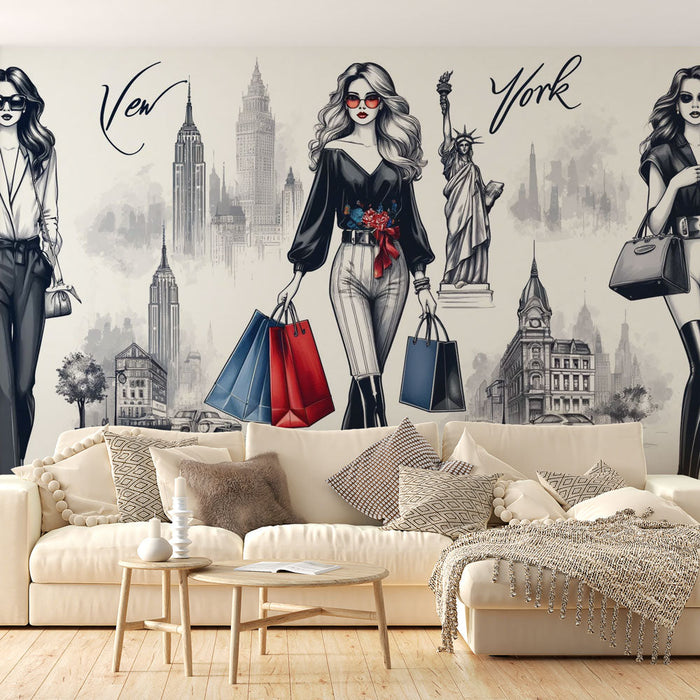 Mural Wallpaper urban style | Inspired by New York