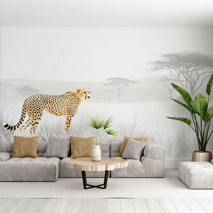 Leopard Wallpaper | Monokrom Savannah