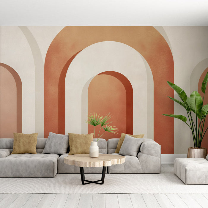 Mural Wallpaper arch | Main and secondary arches