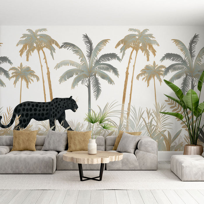 Panter Mural Wallpaper | Gozdni sprehod