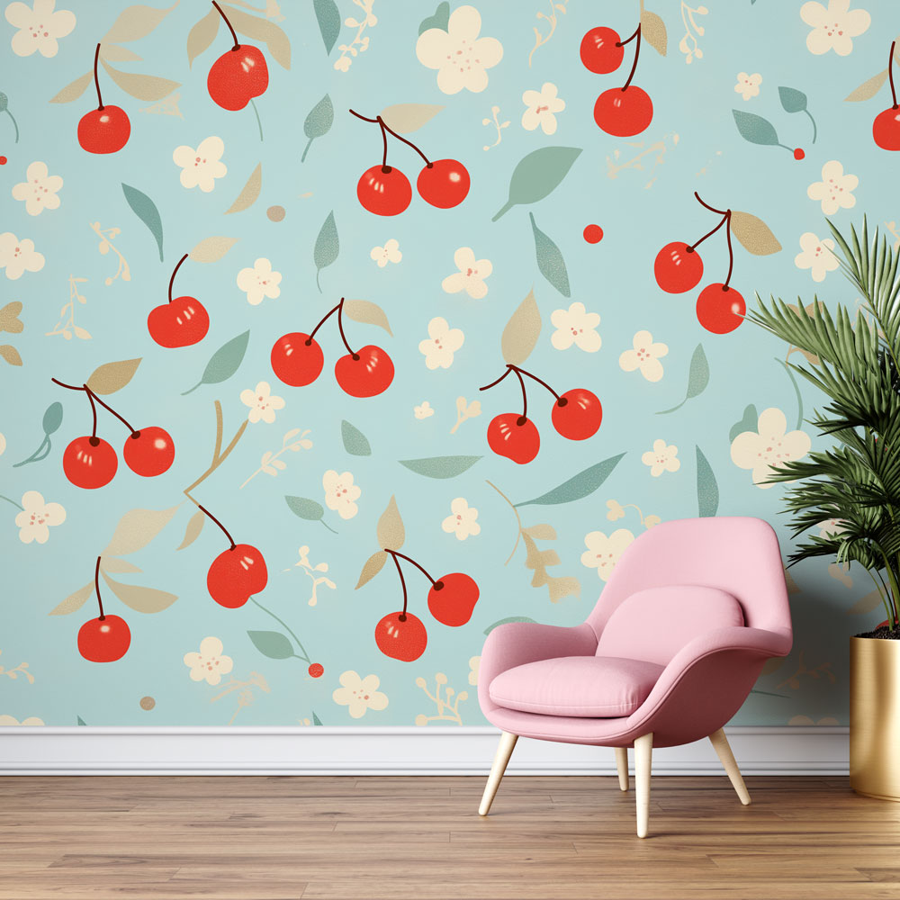 Fruit Mural Wallpaper