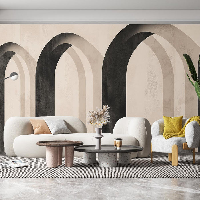 Mural Wallpaper arch | Multiple arches with shadow
Pilditapet kaar | Mitu kaart varjundiga