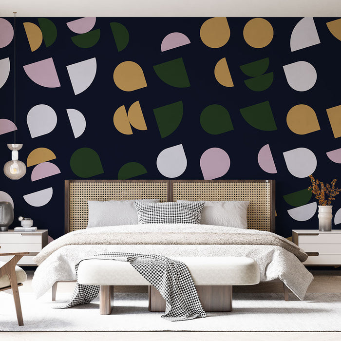 Mural Wallpaper geometric | Colorful and modern patterns