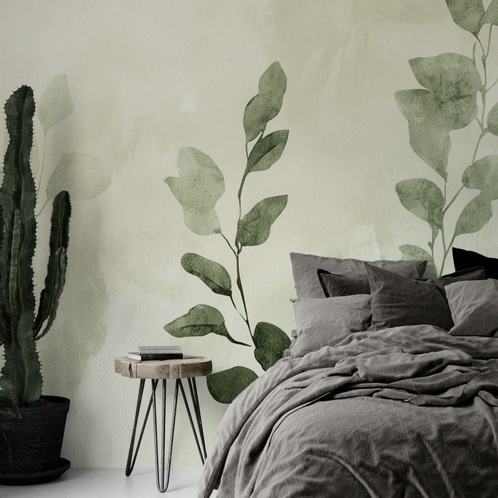 Fototapet | Sulu Yeşil Yapraklık