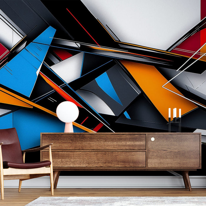 Fototapet Soyut | Renkli Geometrik