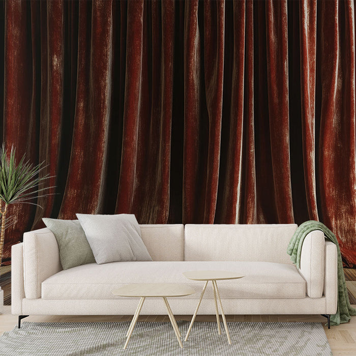 Velvet Curtain Red | Teatralsk elegance