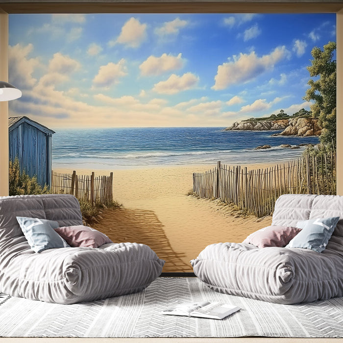 Tapeta Plaża | Oszałamiający Widok na Ocean