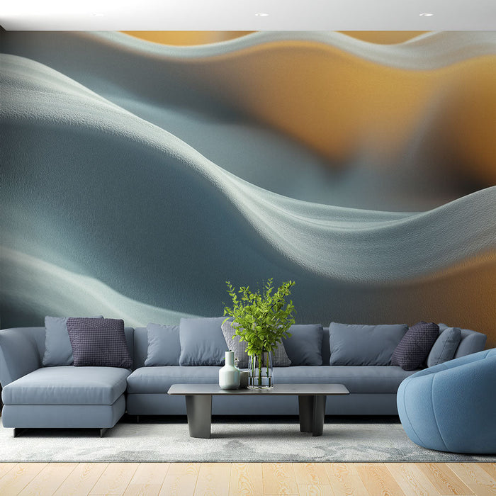 Wavy Mural Wallpaper | Abstract and Modern Design