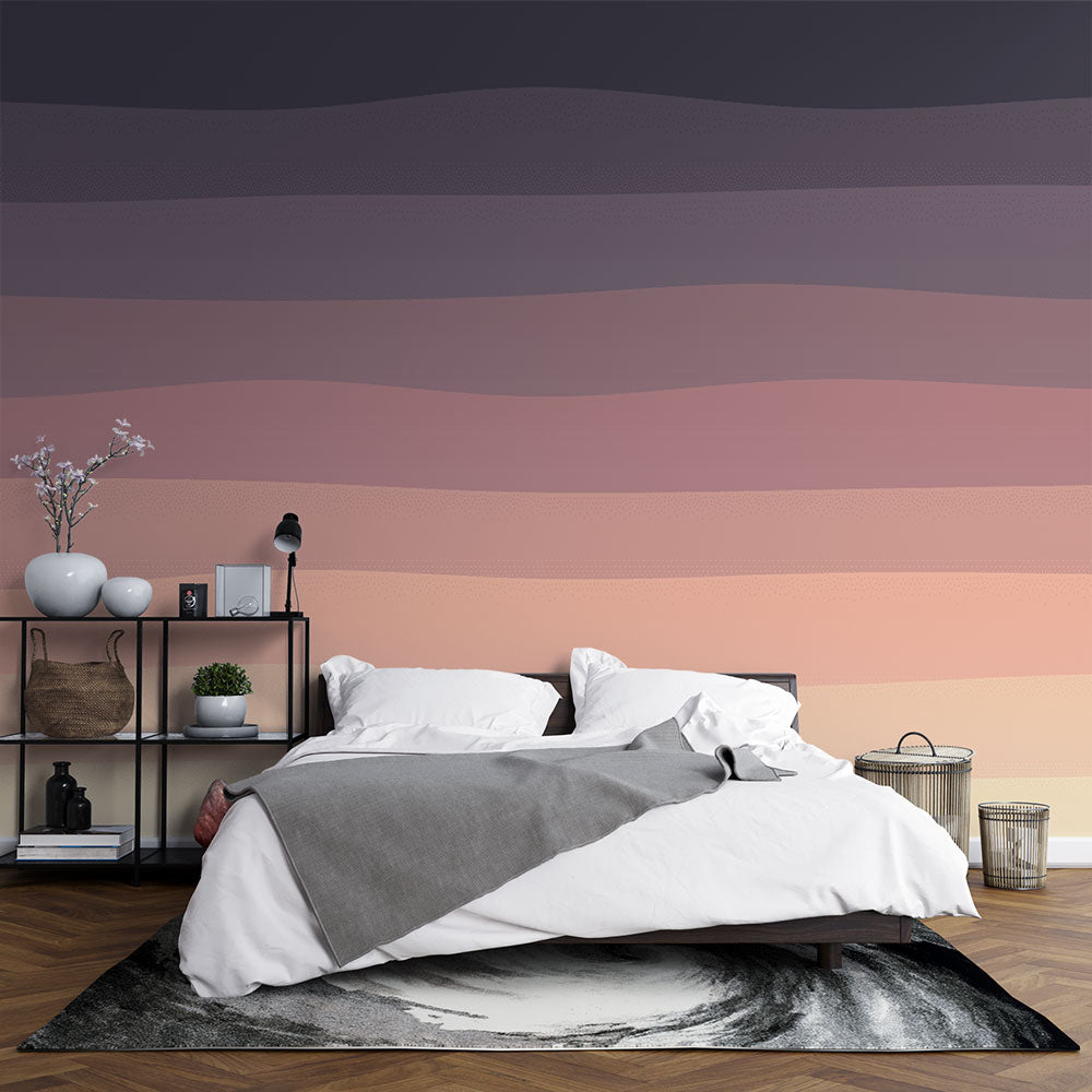 Mural Wallpaper gradient | Gradient of Soft and Soothing Colors ...