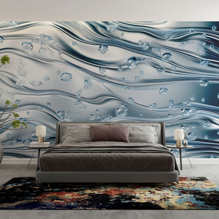 Tapeta efekt vlnění | Tekutý a moderní design