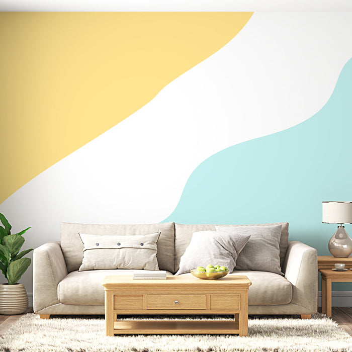 Tapeta | Pastel Organické Tvary